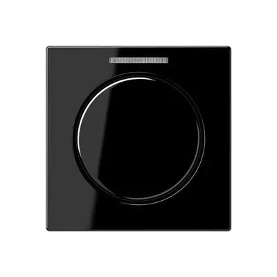 Placă centrală cu lentilă pentru senzor rotativ, din termoplastic, gama A, neagră. A 1540 BF KO5 SW