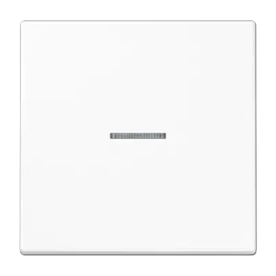 Buton KNX RF cu 1 canal, durplastic antimicrobian, gama LS, alb. SPLS 1091 1STRF WW