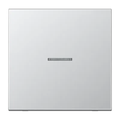 Buton KNX RF cu 1 canal, aluminiu AlMg1, gama LS, culoare aluminiu. AL 1091 1ST RF