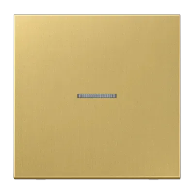  Buton RF KNX 1-gang, alamă, gama LS, alamă clasică. ME 1091 1ST RF C