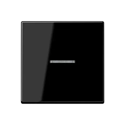 Buton RF KNX 1-gang, duroplastic, gama A, negru. A 1091 1ST RF SW