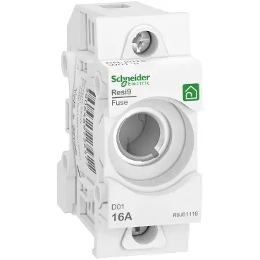  Suport siguranta Neozed D01, 1P, 16A, 400V, sina DIN. R9J01116