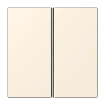  Kit capac 2-gang, F40, gamă LS, blanc ivoire (4320B). LC 402 TSA 245