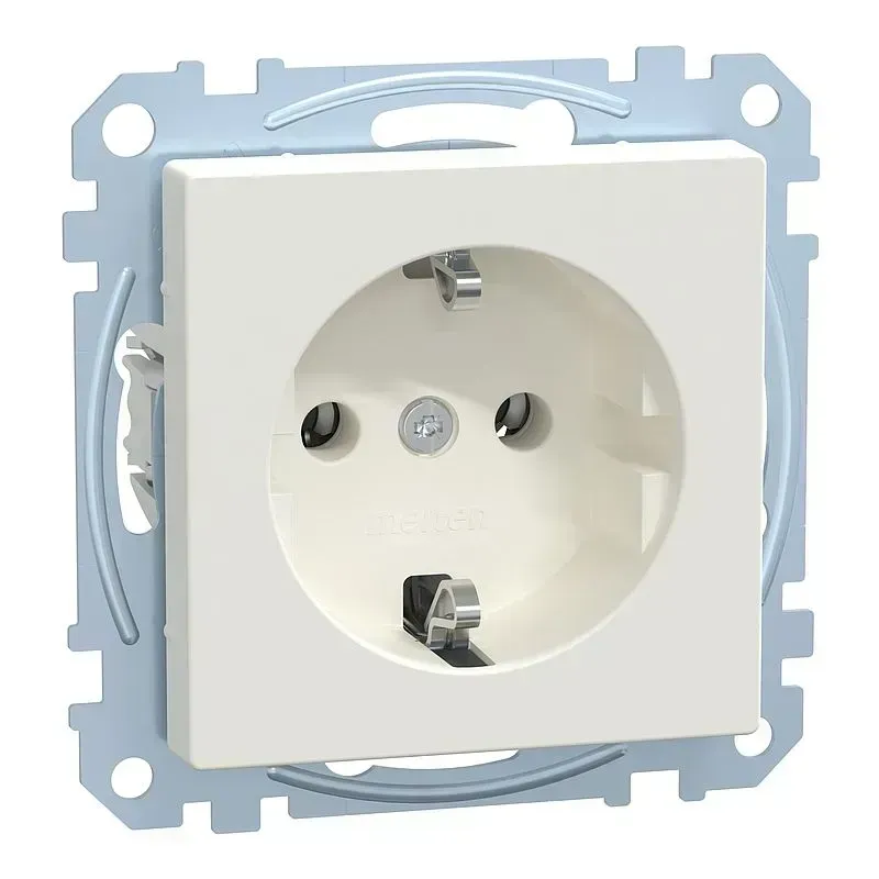 Priza SCHUKO Merten System M alb-polar