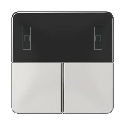  Kit capac 3-gang, controler de cameră F40, gama CD, gri. CD 4093 TSA GR