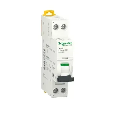 Siguranta automata iC40N 1P+N B 10A 6kA/10kA Schneider Electric