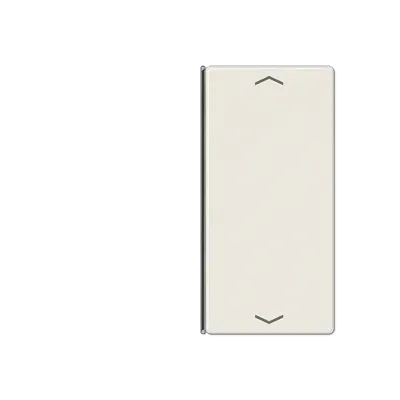 Capac pentru 2-gang, cu simboluri săgeată, F40, gamă AS, culoare ivory. A 402 TSAP