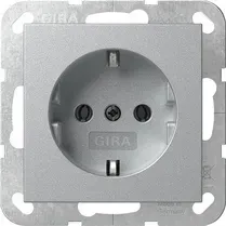 Priză SCHUKO 16 A 250 V~ Conectori cu cleme,  aluminiu.  418826