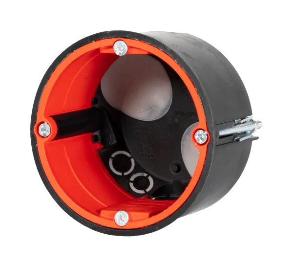 Doza protectie la foc cu membrana Diam. 68mm / Adancime 50mm pt. pereti din lemn masiv BS2700TC