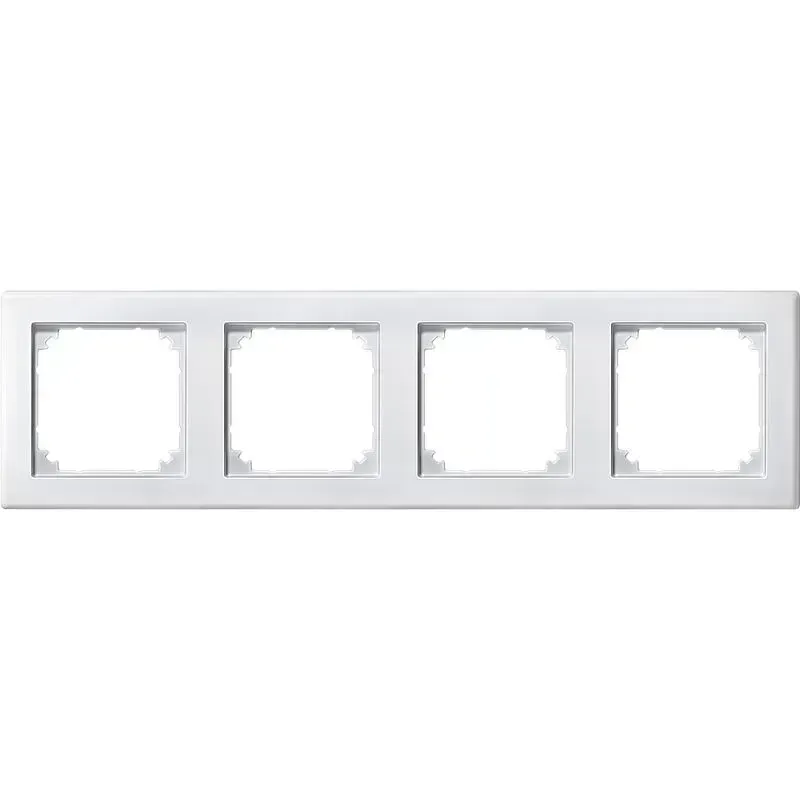 Rama 4 module Merten M-Smart alb-polar mat
