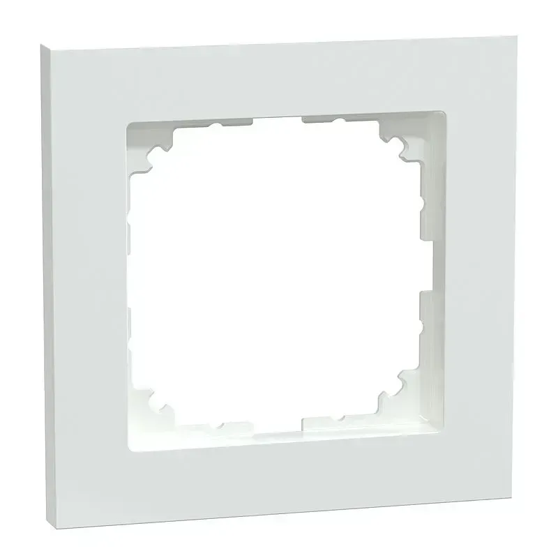Rama simpla Merten M-Pure alb-activ lucios