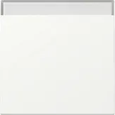 Capac intrerupator Gira etichetabile, alb pur mat. 329927