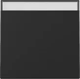 Capac intrerupator Gira etichetabile, negru mat. 3299005