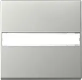 Capac intrerupator Gira etichetabile, otel inoxidabil. 3299600