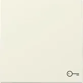 Capac intrerupator Gira cu simbol, crem-alb lucios. 328701