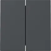 Capac intrerupator Gira duble, antracit. 329528
