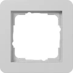Rama simpla Gira E1 sistem 55 gri mat 0211154
