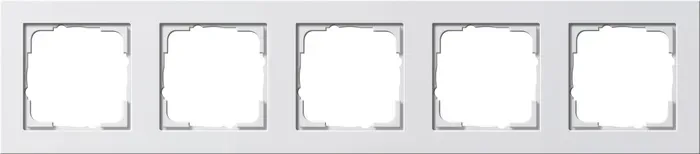  Rama 5 module Gira E2 sistem 55 alb mat 021522