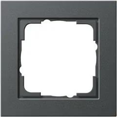 Rama simpla Gira E2 sistem 55 antracit 021123