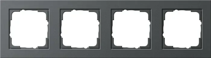 Rama 4 module Gira E2 sistem 55 antracit 021423