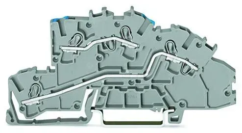 Clema sir Wago 2,5mm2 gri N/L push-in 2003-7649