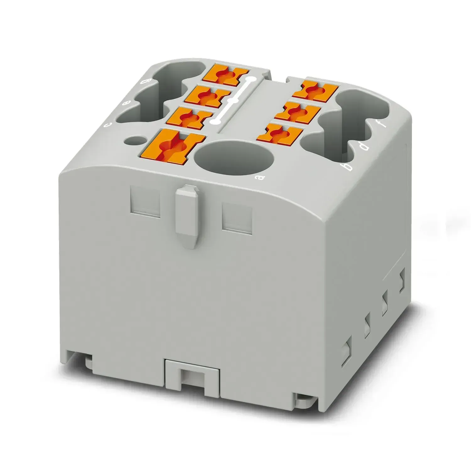 Bloc de distributie gri PTFIX 6/6X2,5 GY