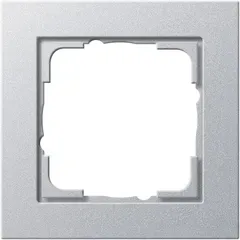 Rama simpla Gira E2 sistem 55 aluminiu 021125