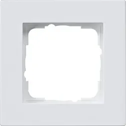  Rama simpla Gira E2 sistem 55 alb pur lucios  0211295