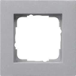Rama simpla Gira E2 sistem 55 aluminiu 0211255