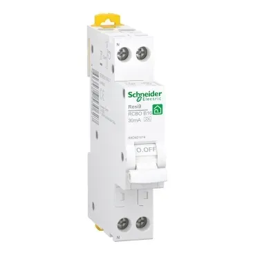 RCBO 2P B16 30mA tip A 6kA latime 1 modul Schneider Electric