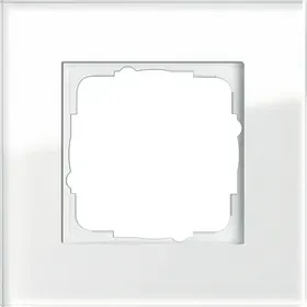 Rama simpla Gira Esprit sticlă alba 021112