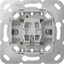 Intrerupator cu revenire 10 AX 250 V cu functie de oprire si schimbare fara cleme de fixare 312600