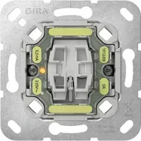 Intrerupator cu revenire, control 10 AX 250 V cu întrerupere dubla (2 poli) fara cleme de fixare 384200