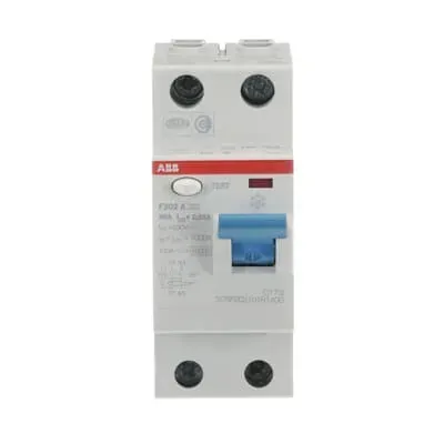 Protectie diferentiala RCCB ABB 2P 40A 30mA Tip A F202 A-40/0.03 110V