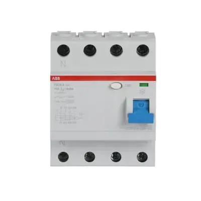Protectie diferentiala RCCB ABB 4P 40A 30mA Tip A F204 A-40/0.03-L