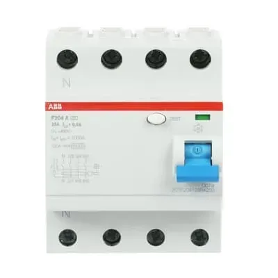 Protectie diferentiala RCCB ABB 4P 25A 500mA Tip A F204 A-25/0.5-L