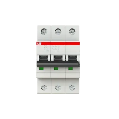 Siguranta automata tripolara 3P C3 ABB S203-C3