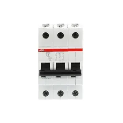 Siguranta automata tripolara 3P C8 ABB S203-C8