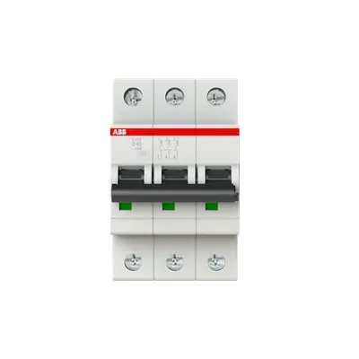 Siguranta automata tripolara 3P D63 ABB S203-D63