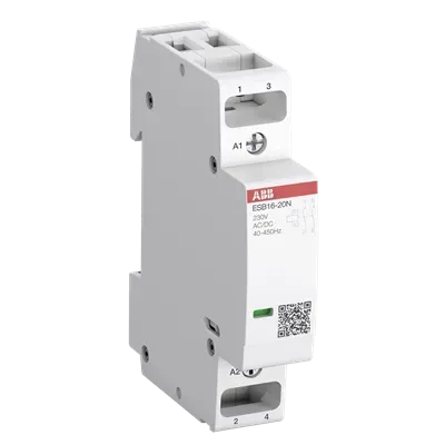 Contactor ABB 16A 2NO/ 0NC, 24V AC/DC ESB16-20N-01