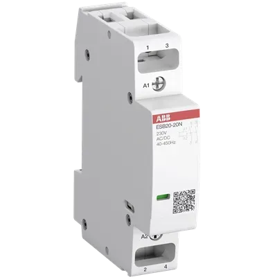 Contactor ABB 20A 2NO/ 0NC, 48V AC/DC ESB20-20N-03