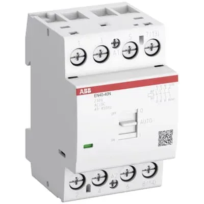 Contactor ABB 40A 4NO/ 0NC, 230V AC/DC EN40-40N-06