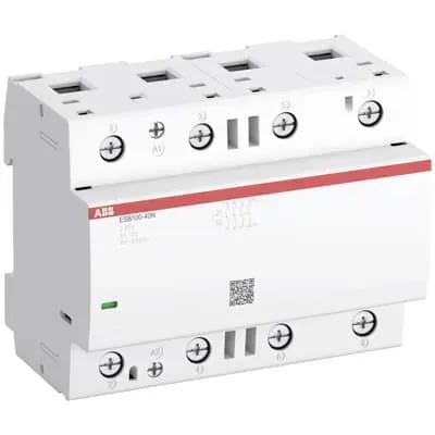 Contactor ABB 100A 4NO/ 0NC, 24V AC/DC ESB100-40N-01