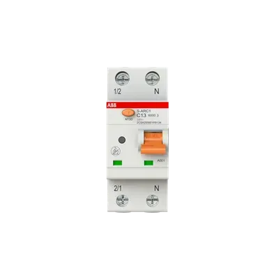AFDD cu intrerupator automat ABB C13 6kA, 1P+N S-ARC1 C13