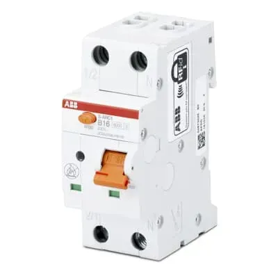 AFDD cu intrerupator automat ABB C25 6kA, 1P+N  S-ARC1 C25