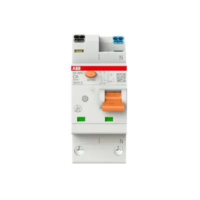 AFDD cu intrerupator automat ABB C6 6kA, 1P+N  SX-ARC1 C6 