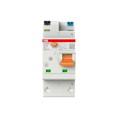 AFDD cu intrerupator automat ABB C10 6kA, 1P+N  SX-ARC1 C10 