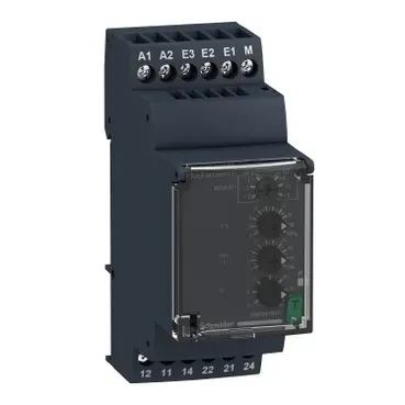 Monitorizare supracurent/subcurent cu memorie, 1,5-15 A, 24-240VAC/DC, 2 W. RM35JA32MR