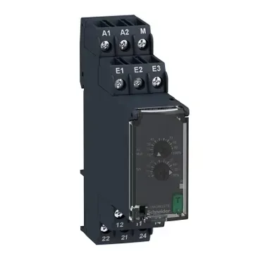 Supraveghere pentru supratensiune, 1-100 VAC/DC, 24-240VAC/DC, 2 W. RM22UA22MR