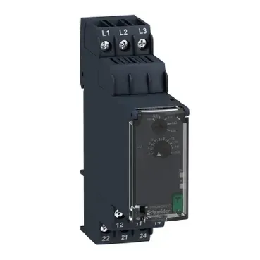 Supravegherea retelei pentru secventa fazelor, caderea de faza si asimetrie, 200-240VAC, 2 W. RM22TA31